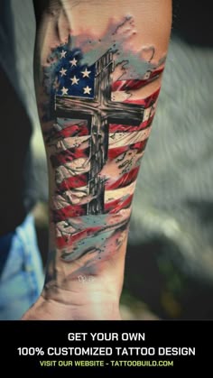 9 Tattoos ideas in 2025 | tattoos, american flag tattoo, patriotic tattoos