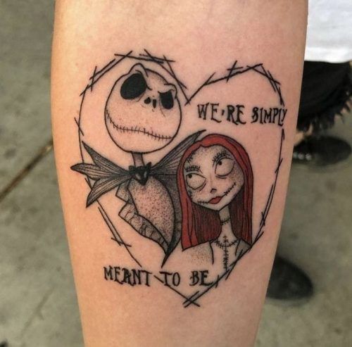 Embracing the Eternal Romance: 15 Jack and Sally Tattoo Ideas for 2025