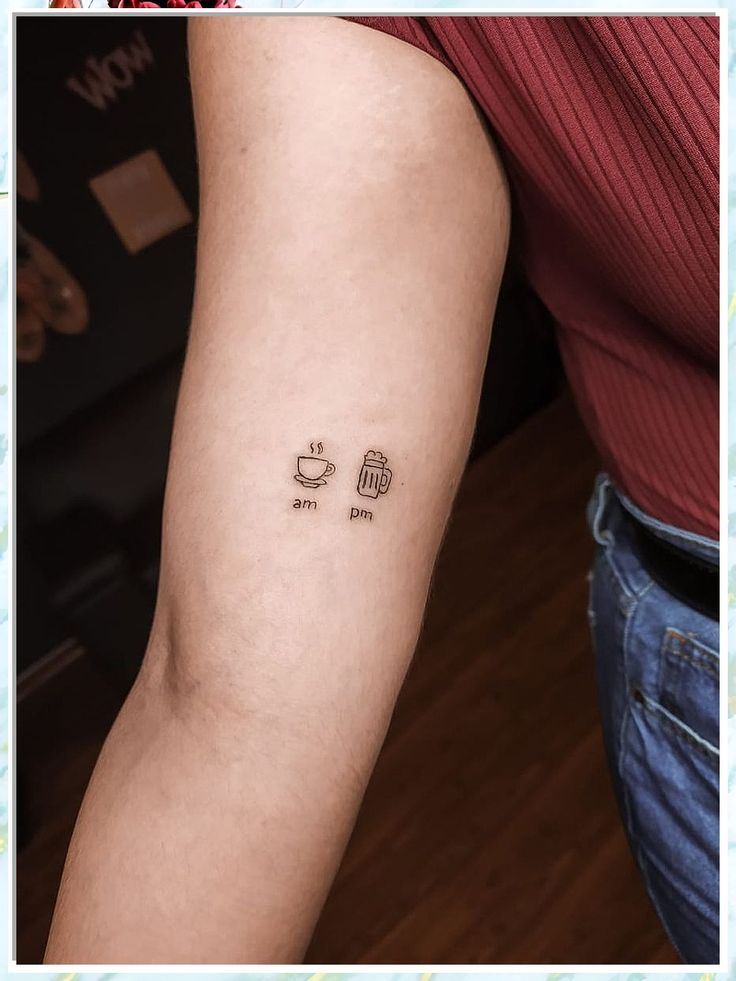 10 Unique And Creative Coffee Tattoo Ideas For Caffeine Lovers