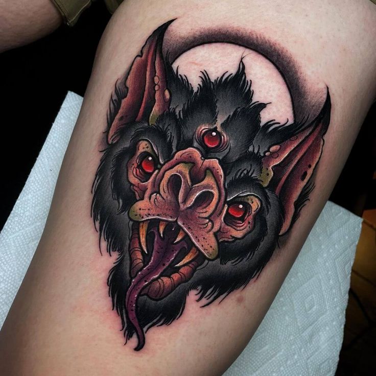 101 Best Neo-Traditional Bat Tattoo Ideas That Will Blow Your Mind!