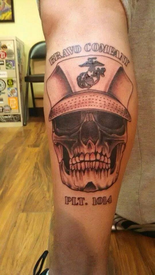 Usmc #Skull #SemperFi #1014