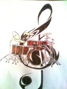 25 Drum tattoo ideas in 2025 | drum tattoo, drummer tattoo, music tattoos