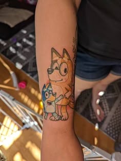 12 Bluey tattoo ideas | disney tattoos, cartoon tattoos, tattoos