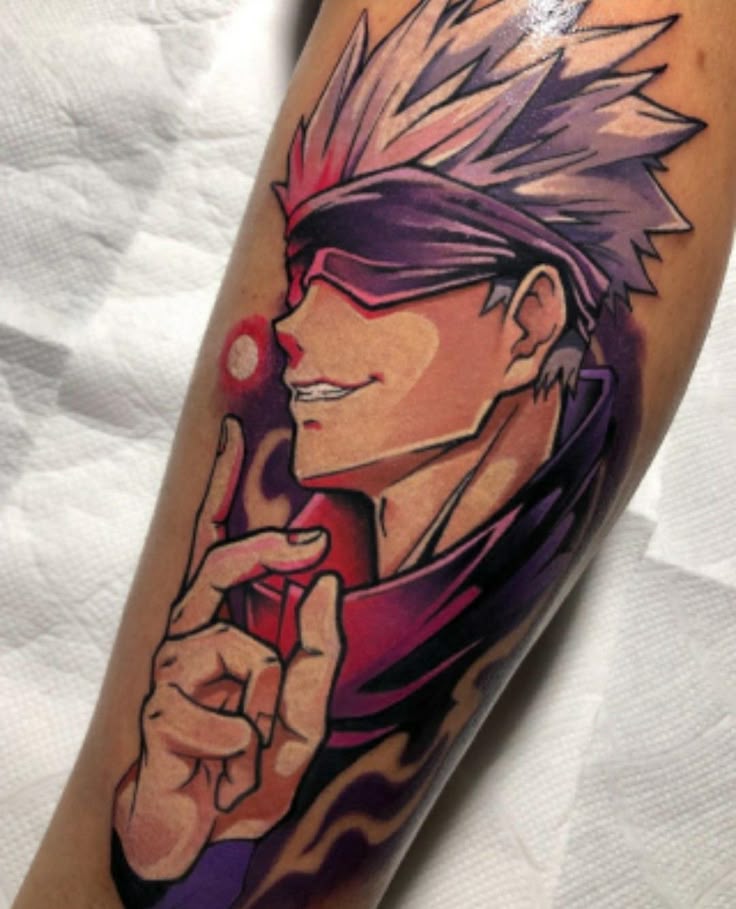 Gojou Satoru Tatuagem