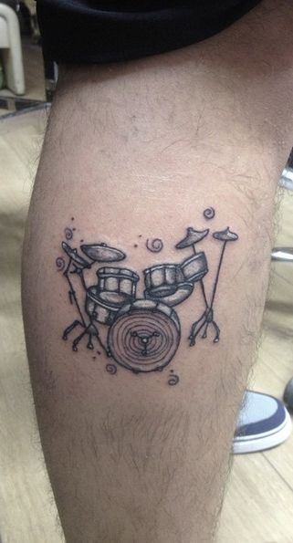drum #tattoo #ink #drumandbass #dnb #alicangorgu