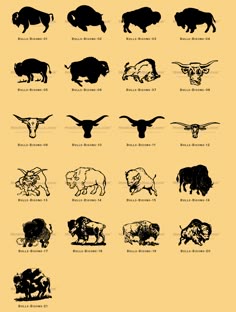 30 Tattoo Ideas | bison tattoo, buffalo tattoo, buffalo art