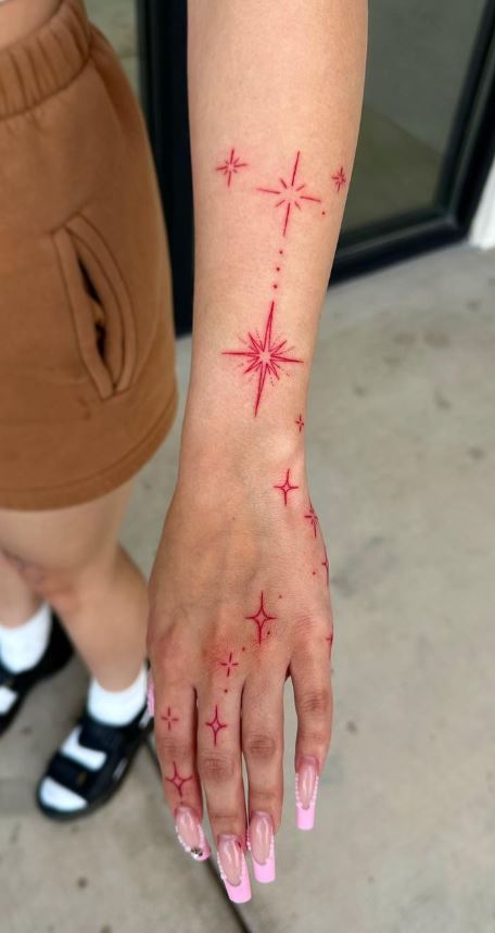 Red tattoo ideas | Pinterest