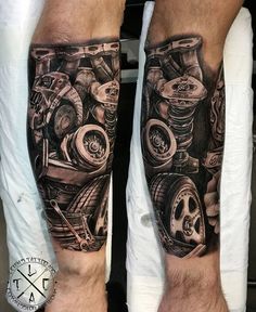 36 Mechanics Tattoo Designs ideas | tattoo designs, mechanic tattoo, sleeve  tattoos