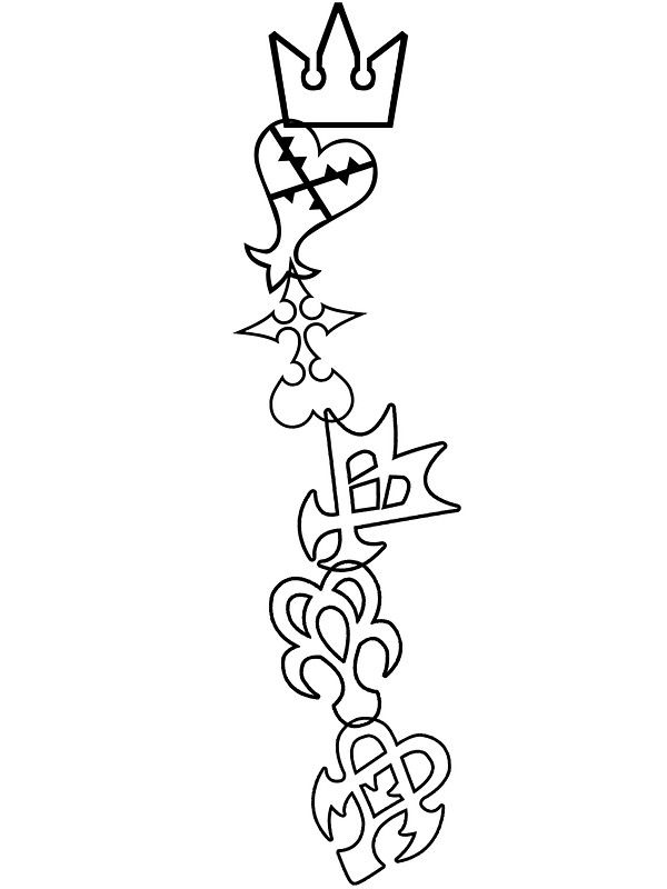 The Symbols of Kingdom Hearts by itinkerbell115