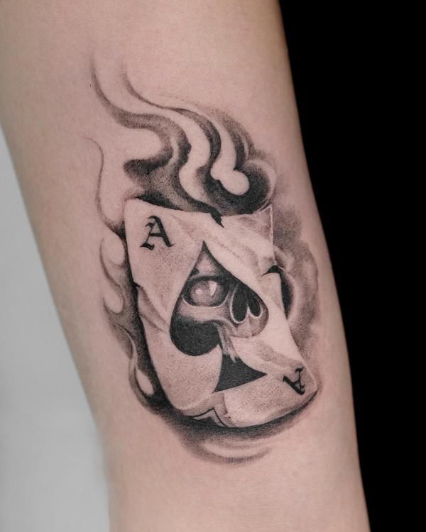 80 Ace of Spades Tattoo Ideas with Meaning | Art and Design