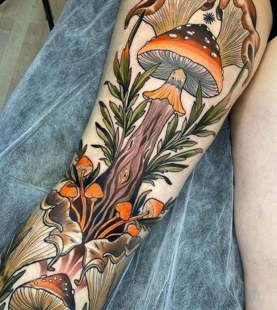 240+ Radiant Mushroom Tattoos Ideas and Designs (2024)