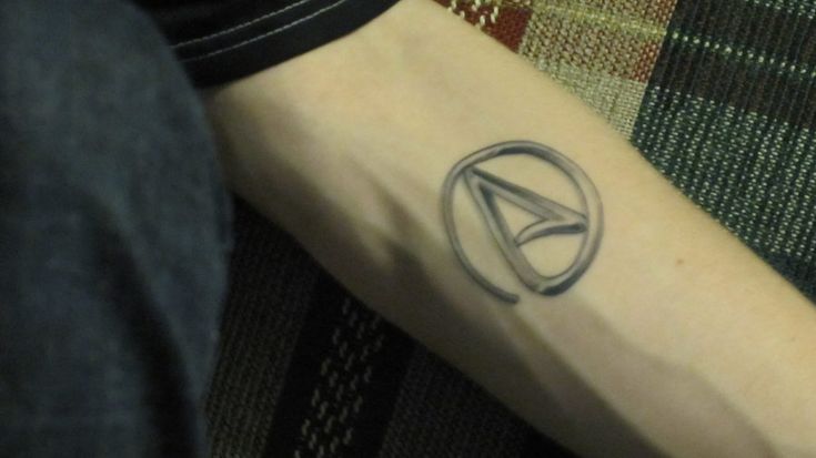 Atheist Tattoo... It will be my next tattoo but in red
