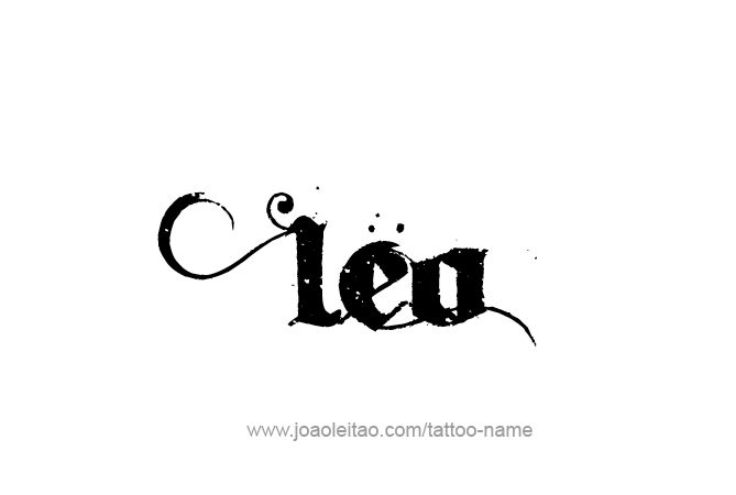 Leo Horoscope Name Tattoo Designs - Tattoos with Names
