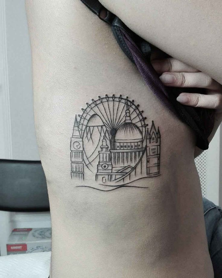 London Tattoo on Ribs – Best Tattoo Ideas Gallery