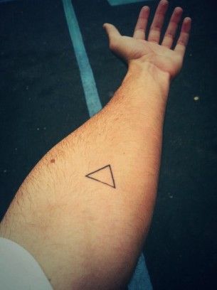 Triangle tattoo