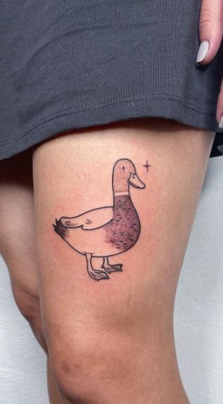 100+ Adorable Duck Tattoos
