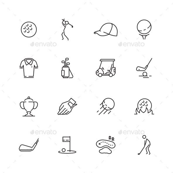 Golf Icons