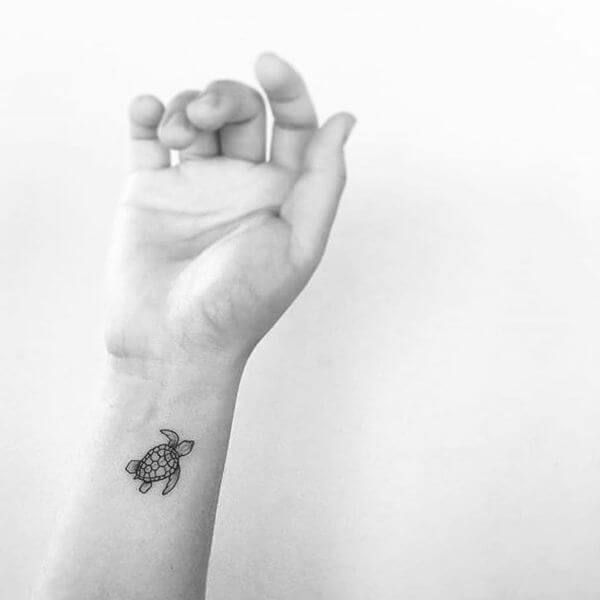 14+ Cute Baby Turtle Tattoo Designs