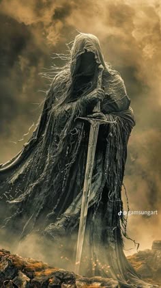 21 Random tattoo ideas | dark fantasy art, dark art, grim reaper art