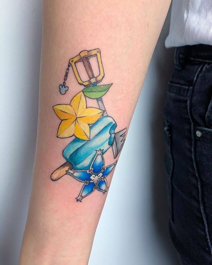 Kingdom hearts tattoo | Kingdom hearts tattoo, Heart tattoo, Heart tattoo  designs