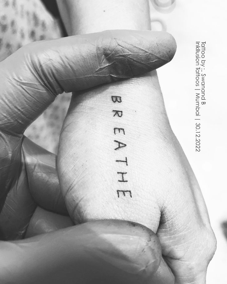 Tattoo breathe