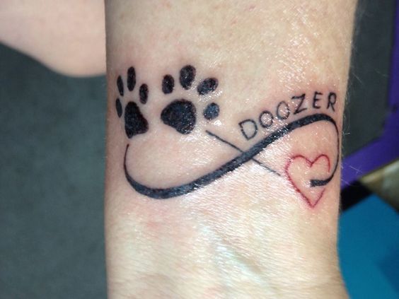 20 Best Dog Name Tattoo Designs - The Paws