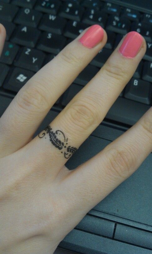 50+ Creative Wedding Ring Tattoo Ideas for Newlyweds