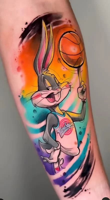 10 Bugs Bunny Tattoo Designs and Ideas - NSF News and Magazine