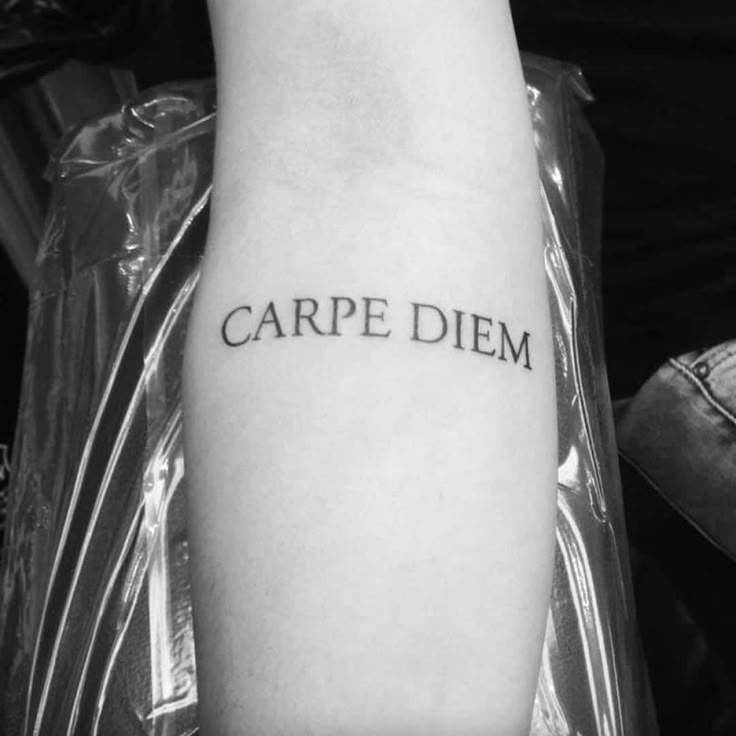 101 Amazing Carpe Diem Tattoo Designs You Need To See!