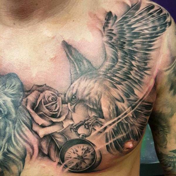 14+ Hawk Tattoo Designs, Ideas