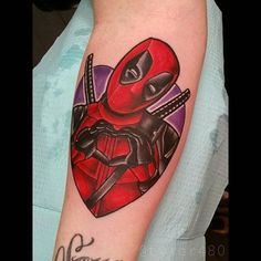Discover 11 Deadpool Tattoos and Cute Deadpool Tattoo Ideas | deadpool  traditional tattoo, deadpool comic tattoo, deadpool patch tattoo and more