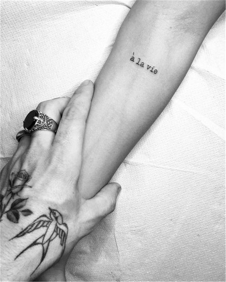 45 Small But Meaningful Words And Quotes Tattoo Designs You Would Love -  Women Fashion Lifestyle Blog Shinecoco.com