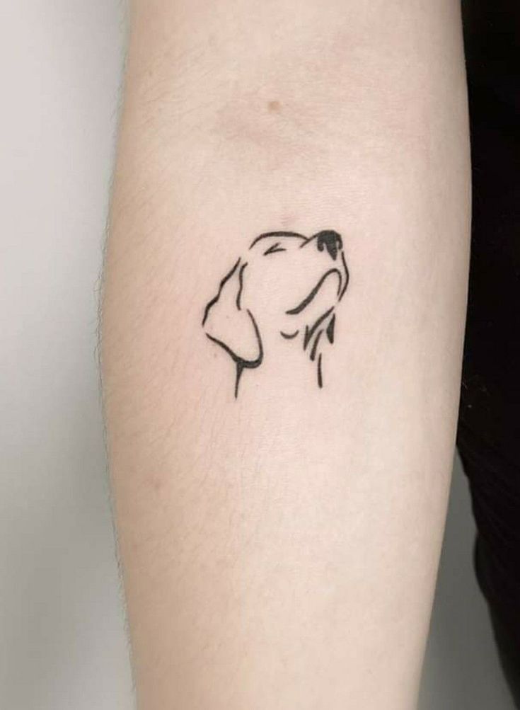 Inspirational Dog Tattoo Ideas For Men & Women | Dog Small Tattoos | Tattoo  ideas for dog lovers.