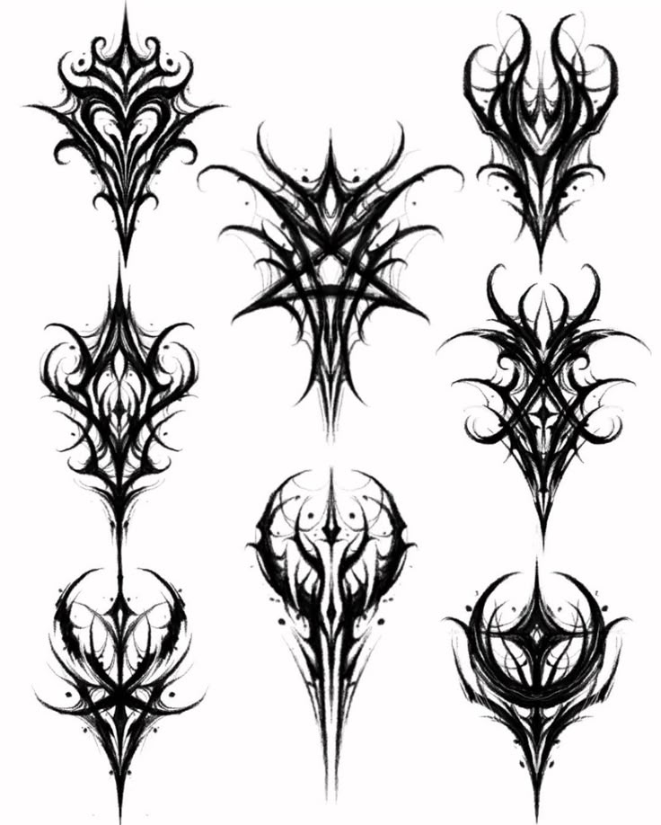 Scary and Creepy Tattoo Designs in Black and White