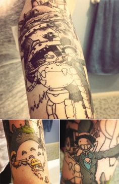9 Studio ghibli tattoo ideas to save today | ghibli tattoo, studio ghibli  tattoo, studio ghibli and more