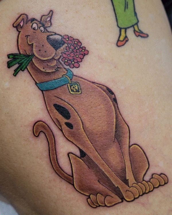 Scooby doo tattoo, Tattoo designs men, Cartoon tattoos