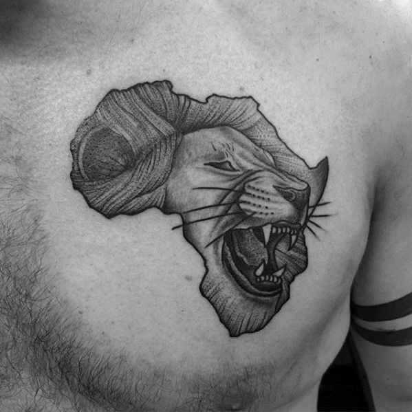 53 Africa Tattoo Designs for Men