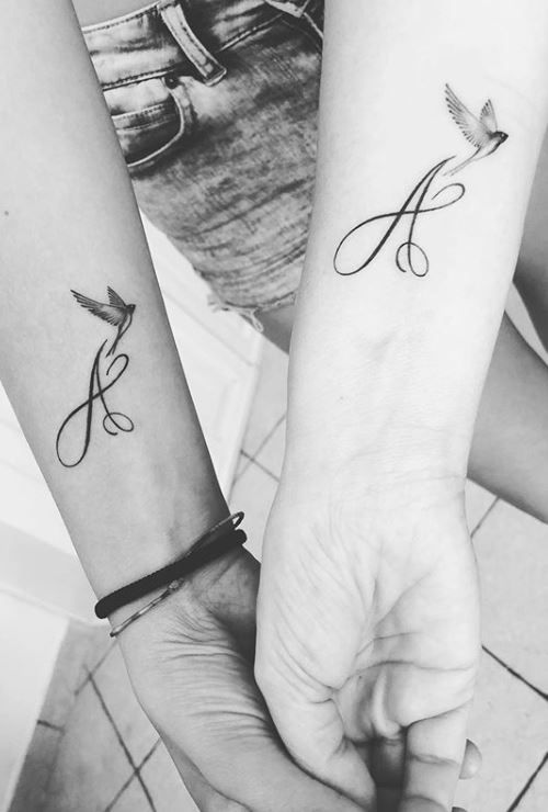 Letter A Tattoo