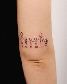 Trio Tattoo Ideas Family