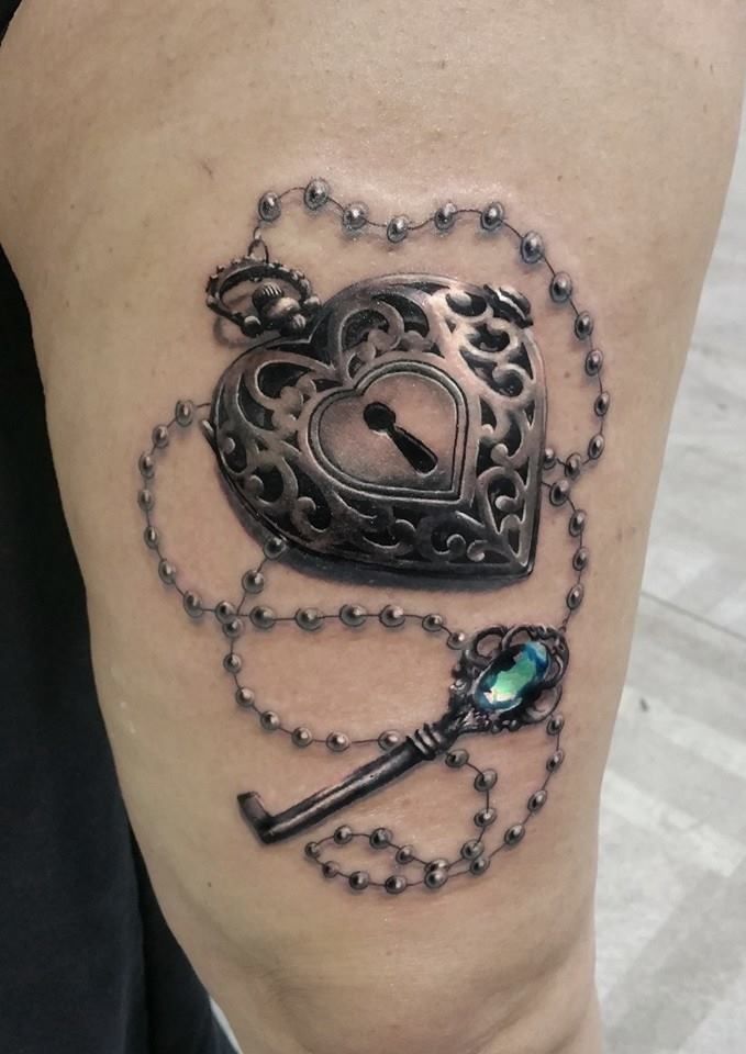 225+ Best Lock and Key Tattoos Ideas (2024)