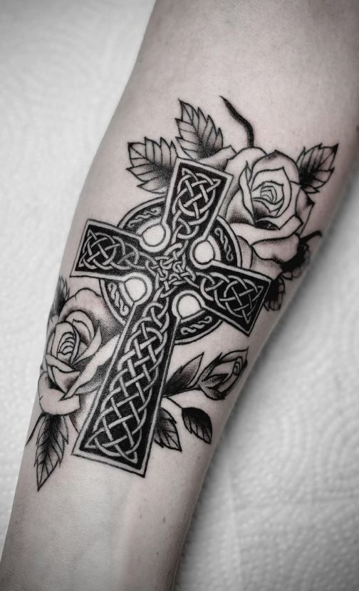 60 Celtic Cross Tattoos