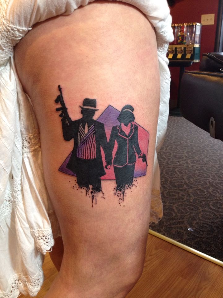 10 1920s tattoo ideas | bonnie and clyde tattoo, speakeasy party, al capone