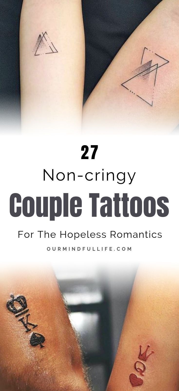 92 Matching Couple Tattoos With Meaning 2025 - Our Mindful Life