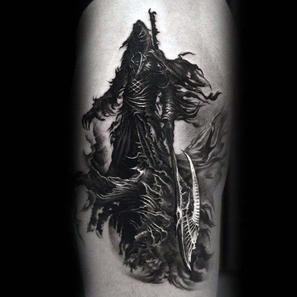 51 Spooky Gothic Tattoos for Men