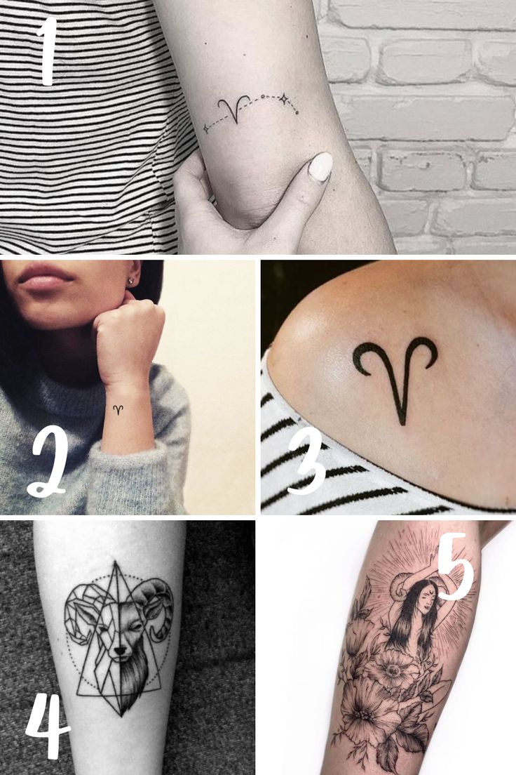 47 Aries Tattoo Ideas Full of Fire and Fun