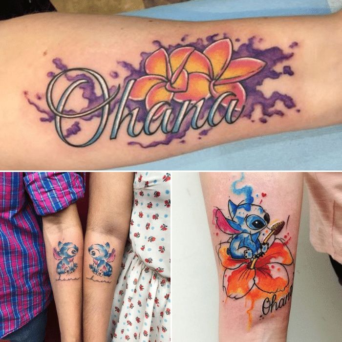 Best Ohana Tattoo Ideas - Family Tattoo - PositiveFox.com