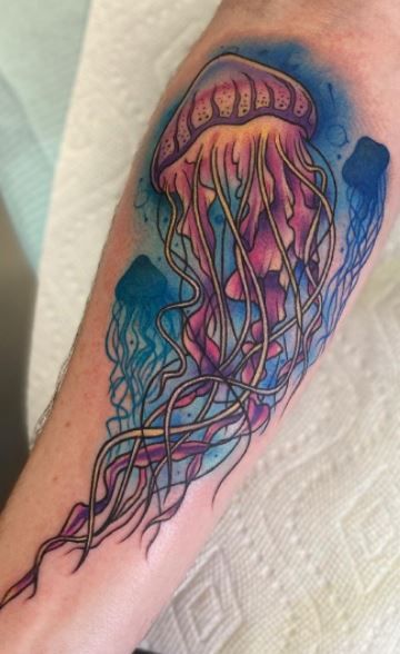 75 Unique Jellyfish Tattoos, Ideas, & Meaning - Tattoo Me Now