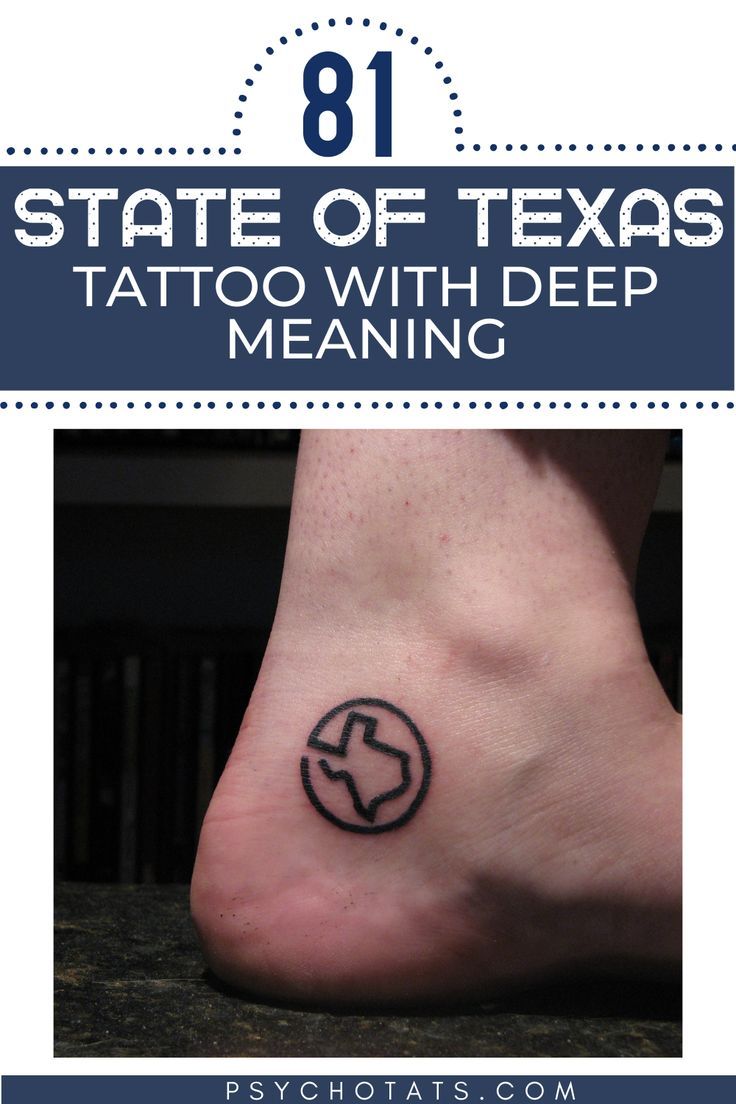 Texas Forever: Meaningful State Of Texas Tattoo Designs