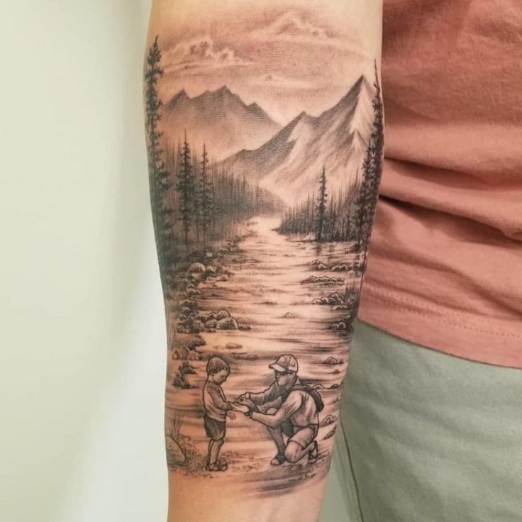 101 Amazing Mountain Tattoo Ideas You Need To See! | Outsons | Men's  Fashion Tips And Style Gui...