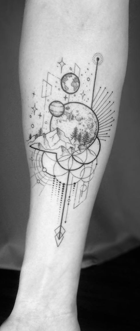 Space #tattoos #astronomy #planets , #astronomy #Planets #space #Tattoos